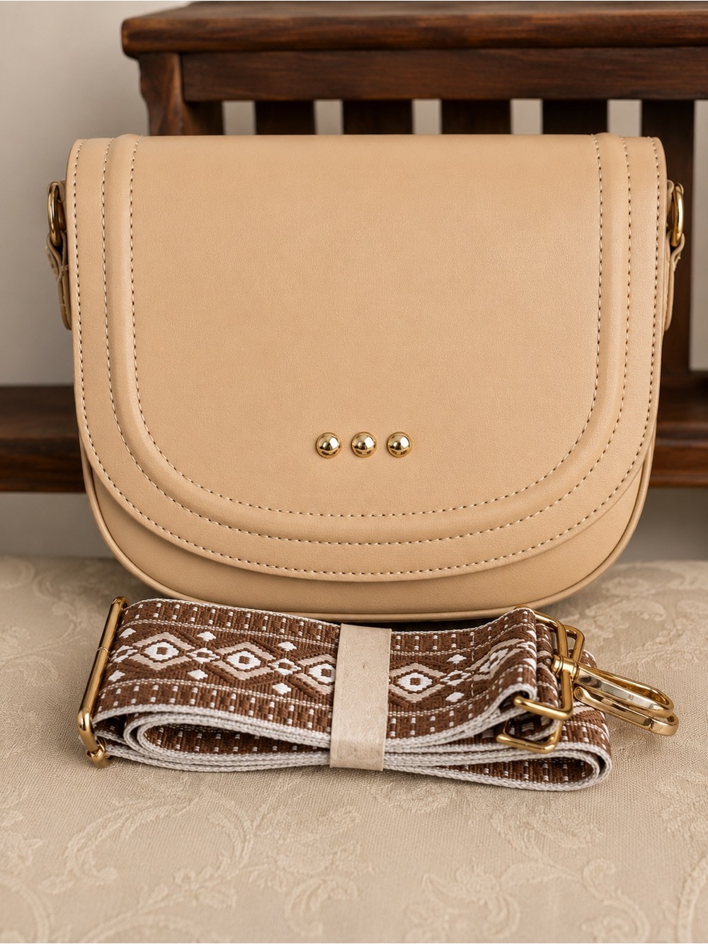 Serenity Saddle Bag by Pretty Simple